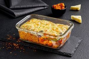 Paneer Tikka Baked Cheese