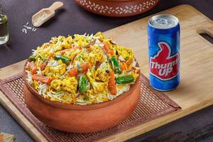Veg Biryani + Thums Up Toofani Combo