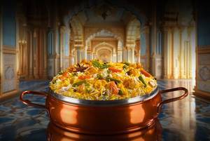 Subz-e-Biryani (Dum Veg Biryani - Serves 2)