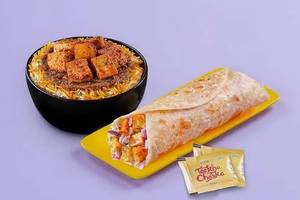 1 Veg Classic Wrap + 1 Veg Rice Bowl