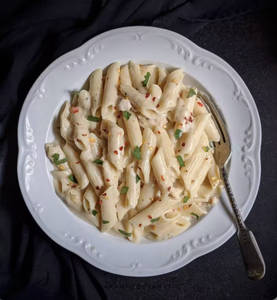 Penne Alfredo White Sauce Pasta