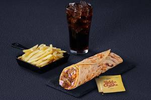 Chicken Extravaganza Wrap with Fries and Coke Meal