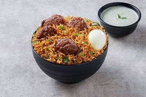 Boneless Ghee Roast Chicken Biryani Bowl