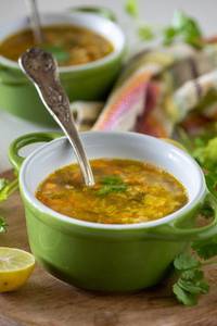 Veg Zesty Lemon Coriander Soupp