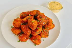 Korean glazed chicken popcorn