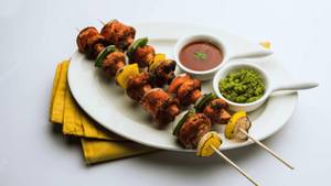 Mushroom Garlic Tikka