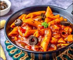 Red Mangolian Penne Pasta