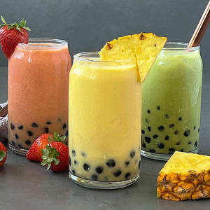 Blueberry Boba Shake