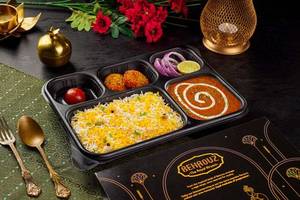 Royal Dal Makhani Thali with Rice
