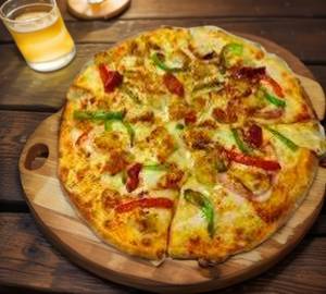 Peri peri spicy paneer pizza