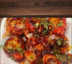Paneer Chilli Momos (6Pieces)