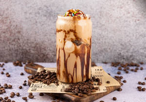Cold Coffee With Ice Cream