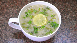 Lemon Coriander Soup
