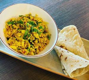 Simple Egg Curry Chapati Meals