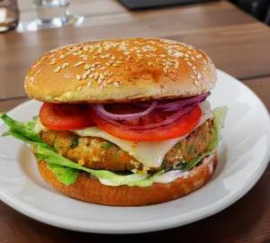 Aloo tikki burger