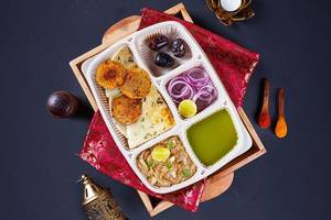 Chicken Haleem with Kebab Lunchbox