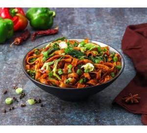 Veg Chilly Chowmein (Spicy)