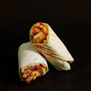 Paneer Corn Wrap