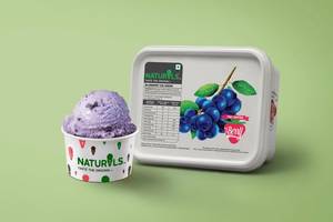 Blueberry Ice Cream (500 gram)