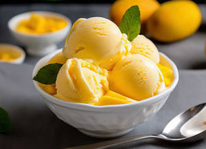 Mango Ice-cream (2 Scoop)