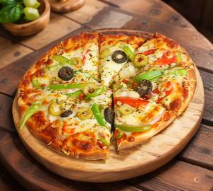 Fresh Veggie Delight Pizza