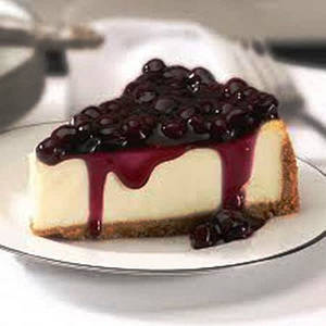 Blueberry Cheesecake Slice