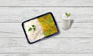 Jeera Dal Rice Box (Free Buttermilk)