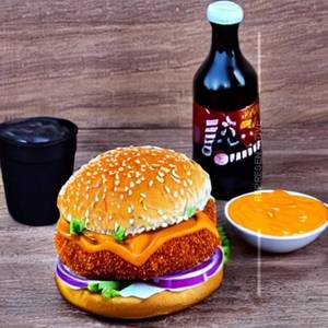 Fried Chicken Burger