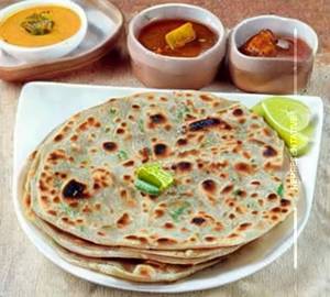 Aloo matar paratha