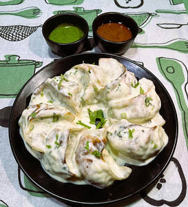 Veg Afgani Tandoori Momos (6 Pcs)