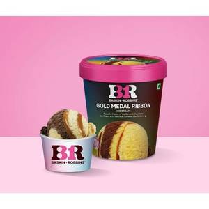 Gold Medal Ribbon Ice cream (450 ml Family Pack)