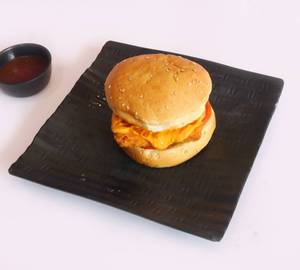Smoky Tandoori Paneer Burger