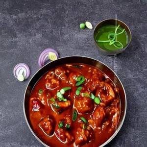 Chilli manchurian gravy portion