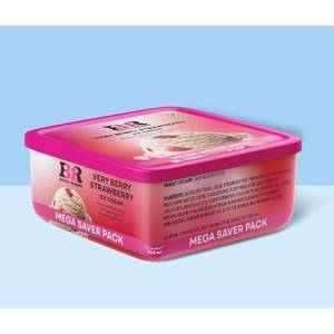Fresh Very Berry Strawberry Ice cream (700 ml Mega Savor Pack)