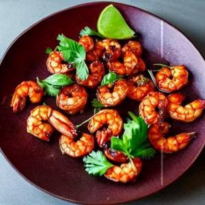 Chilly prawns
