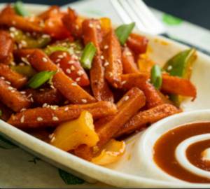 Honey Chilli Potato