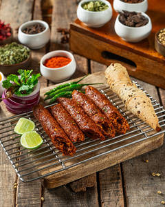 Makhmali Mutton Seekh