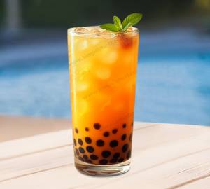 Passion Fruit Boba