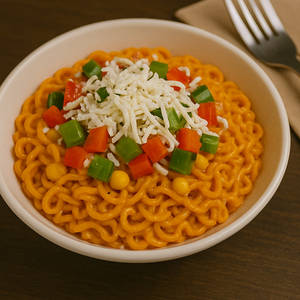 Cheesy Veg Maggi Bowl (300 gm)