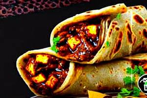 Paneer chilli roll