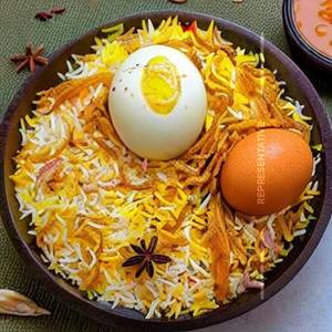 Egg biryani family pack