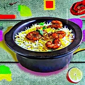 Prawns biryani family pack