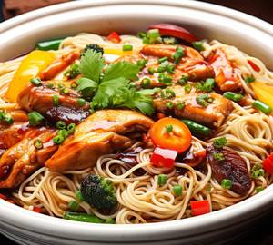 Millet Noodles - Chicken