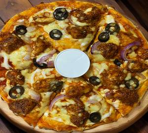 Pepper Barbeque Chicken Pizza 