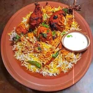 Chicken tikka biryani