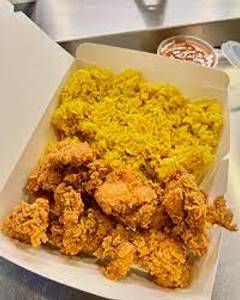 Plain Biryani + Chicken Poppers (R) + Raita
