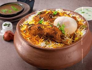 Chicken fry biryani