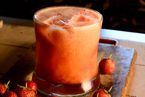 Fresh Strawberry Milkshake