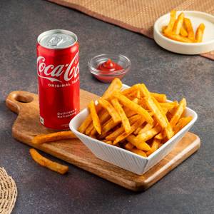 Peri Peri Fries with Choice of Coke