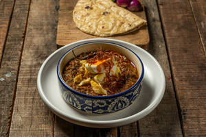 Tandoori Roti With Dhaba Style Anda Dal Tadka